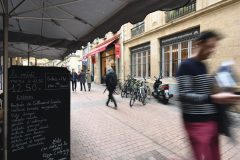 rue du parlement sainte catherine, bordeaux, 21 decembre 2018