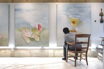 Work-in-progress-Emmanuel-Lesgourgues-techniques-mixtes-sur-toile-19-fevrier-2026-3