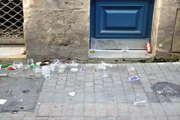 rue du parlement sainte catherine, bordeaux, 22 juin 2016